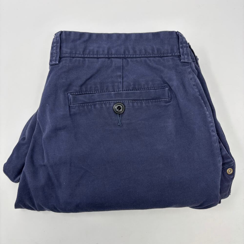Duluth Trading‎ Co. 36x31 Navy Blue Flex Ballroom Khakis Pants